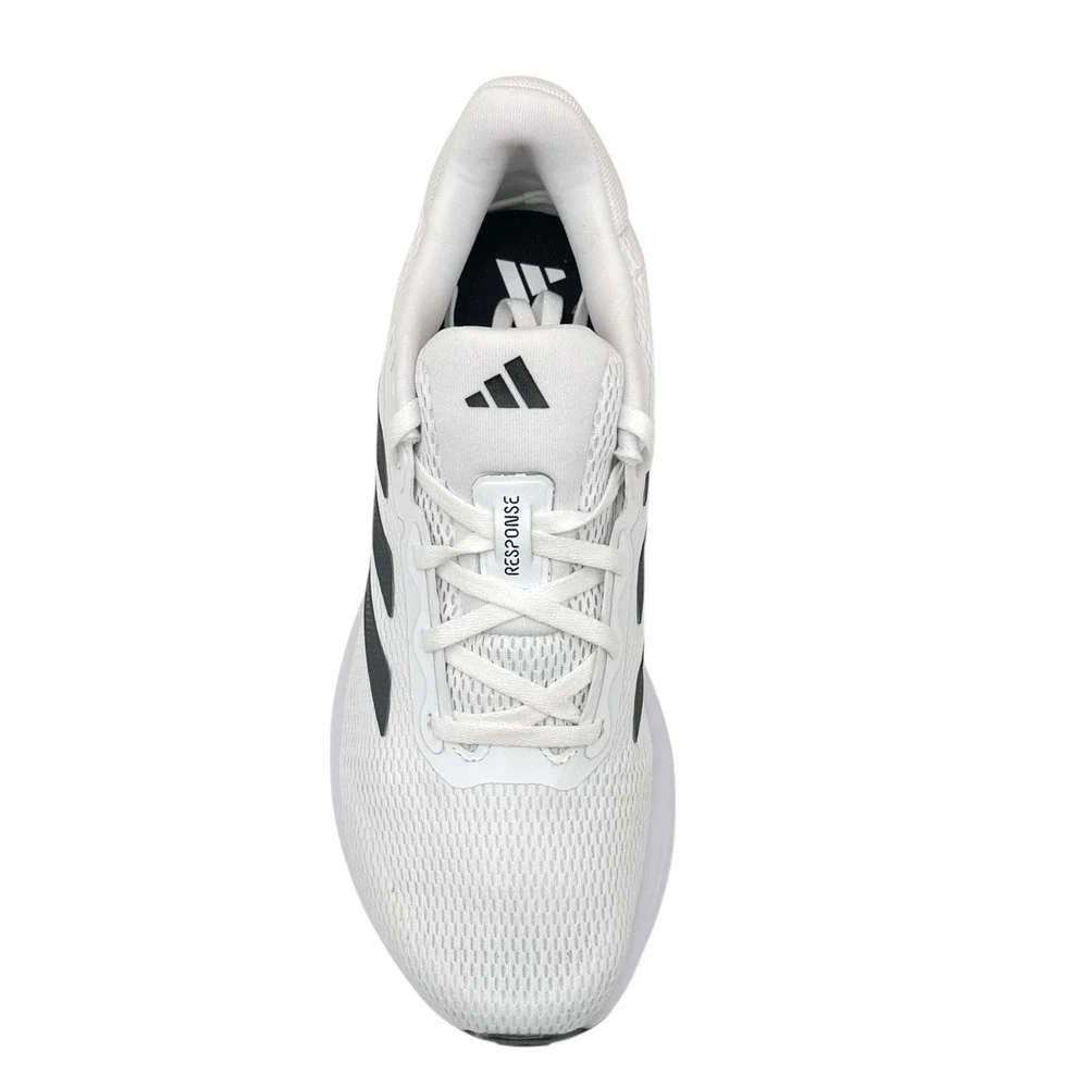 adidas Mens Response Running Shoes Size 7 White-Black Lace up‎ Sneakers IH6008